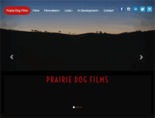 Tablet Screenshot of prairiedogfilms.net